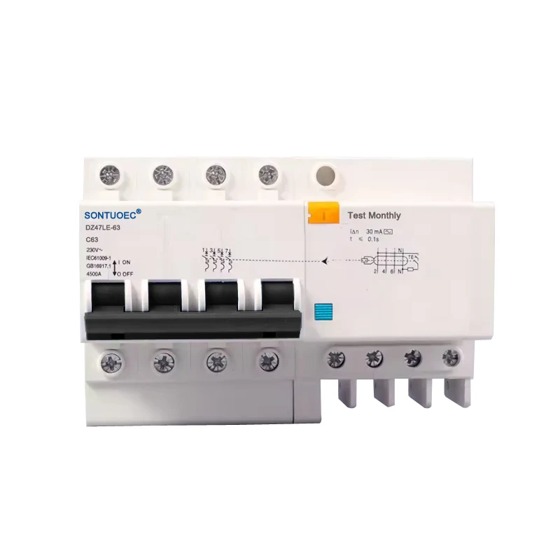 Tipo de AC RCBO 4p