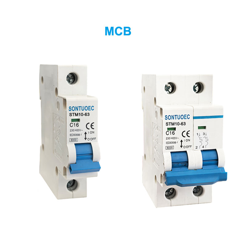 Venta directa de fábrica MCB Stm10-63 Serie 6ka Disyuntor en miniatura