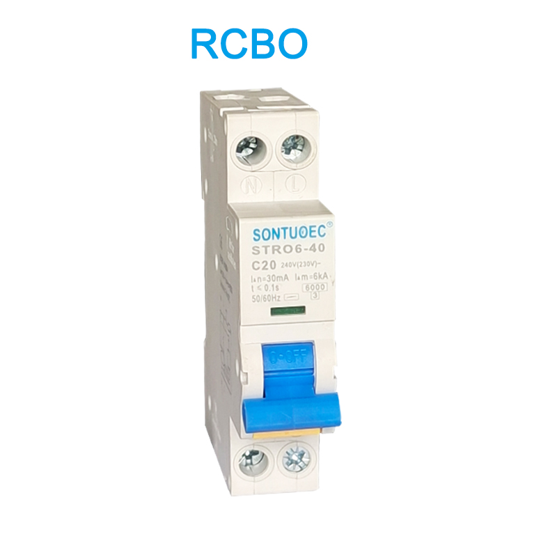 Stro6-40 Circuiter DIN Rail Tipo de instalación RCBO